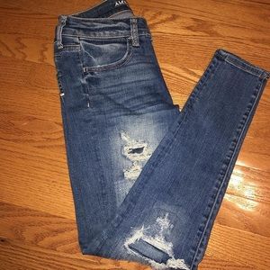 American Eagle super stretch jeans